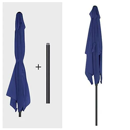 Skėtis 3x2 m su 2,4 m aukščio stulpu