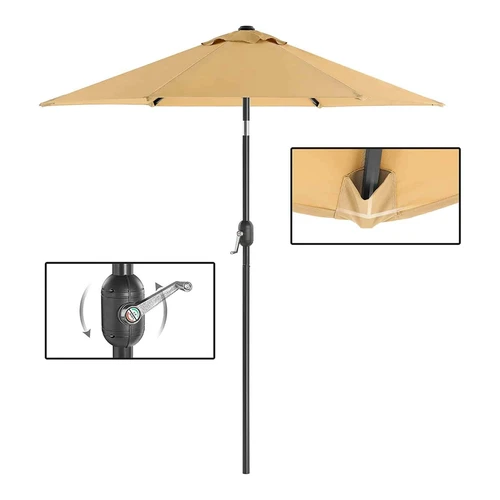 SONGMICS skėtis – puiki apsauga nuo saulės ir šiuolaikiškas stilius