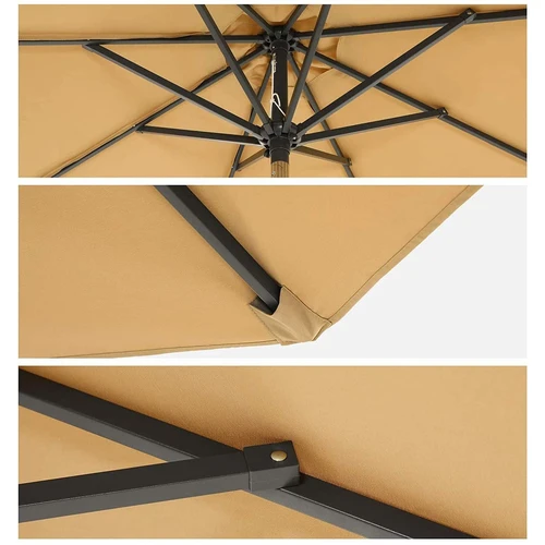 Idealus skėtis terasai, sodui ar paplūdimiui