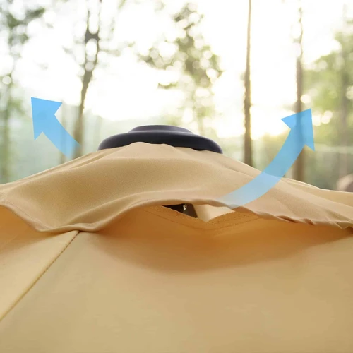 Aukštos kokybės skėtis su UPF 50+ apsauga