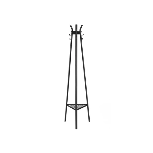 Patogus drabužių laikiklis su metaline lenta ir plastikiniais kojų dangteliais