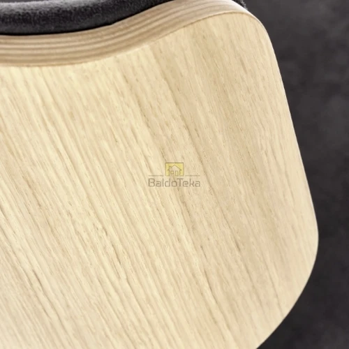 Kėdė su klijuota medžio faneruote