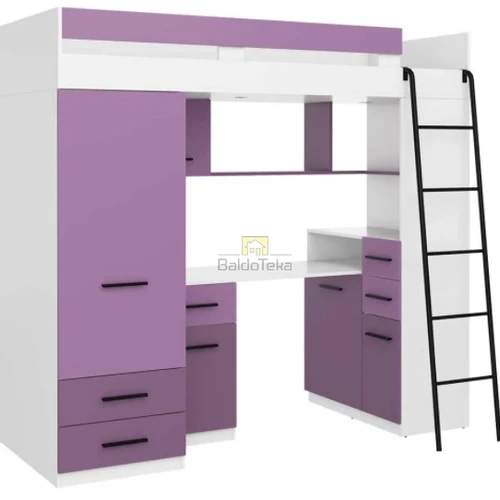 Lova su 16 mm LMDP/ABS apdaila