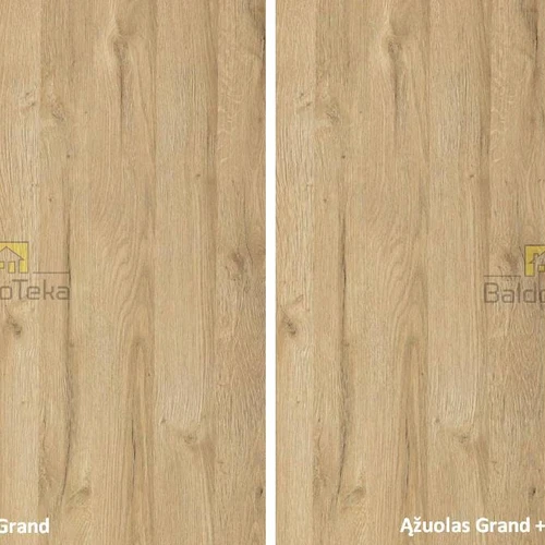 Modernus stalas su natūraliomis medinėmis kojelėmis