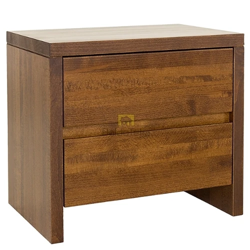 Natūralaus medžio spintelė su pasirenkama spalva – 50x45x35 cm