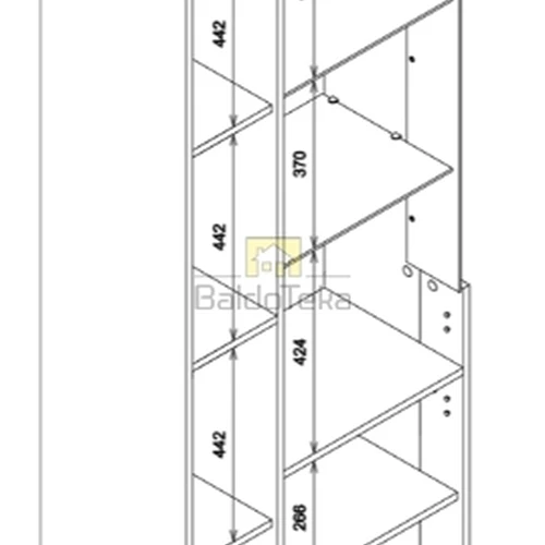 Moderni spinta auksinis ąžuolas ir balta blizgi