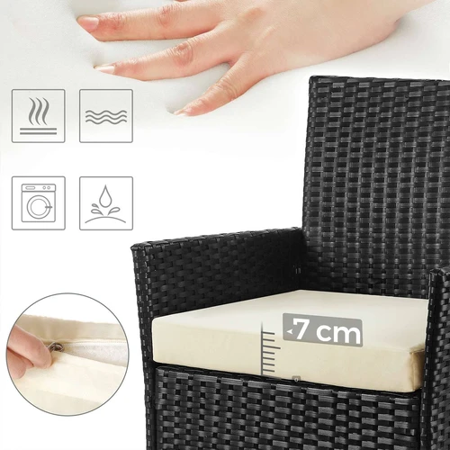 Ergonominis sofos komplektas su didelėmis apkrovos galimybėmis