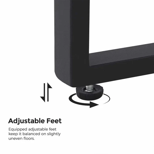 Stalai ir kėdės iš polietileno su milteliniu plienu ir poliesterio užvalkalais