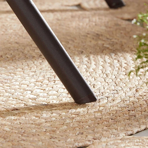 Kavos rudas lauko baldų komplektas su aukšta apkrova