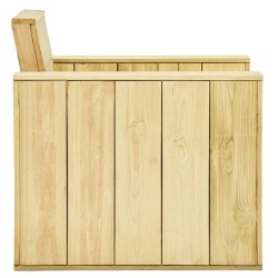 Sodo komplektas, impregnuota pušies mediena - Lauko baldų komplektai