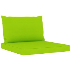 Sodo komplektas su šviesiai žaliomis pagalvėlėmis, 6 dalių - Lauko baldų komplektai