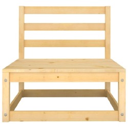 Sodo poilsio baldų komplektas, (7 dalių, pušies medienos masyvas) - Lauko baldų komplektai