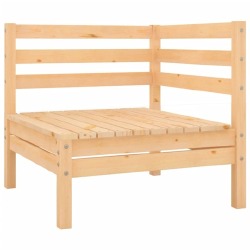 Sodo poilsio baldų komplektas, 7 dalių pušies medienos masyvas - Lauko baldų komplektai