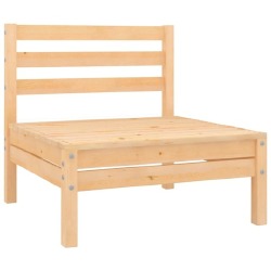 Sodo poilsio baldų komplektas, 8 dalių,- pušies medienos masyvas - Lauko baldų komplektai