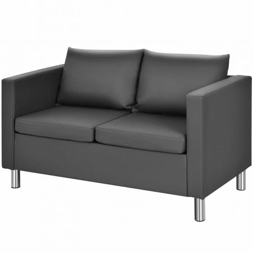 Sofa 120x60x62,5cm., tamsiai pilkos spalvos