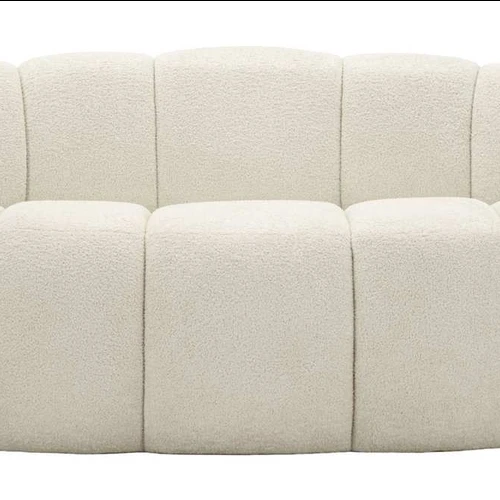 Sofa Ball, 2 vietų, Balta, 145 × 69 × 80 cm - Sofos