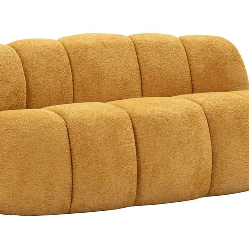 Sofa Ball, 2 vietų, Geltona, 145 × 69 × 80 cm