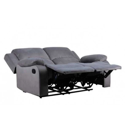 Patogi 2 vietų sofa BOSTON su minkštais pagalvėmis ir elektriniu atlošu