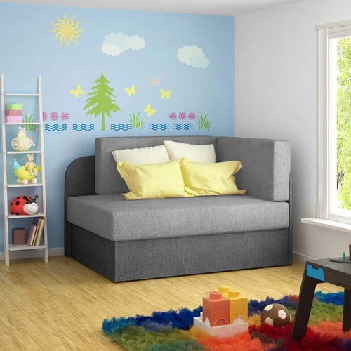 Išskirtinė spalvų gama ir funkcionalumas vaikų kambaryje