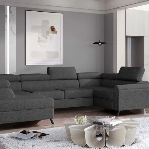 EL1904 – erdvi ir patogi kampinė sofa