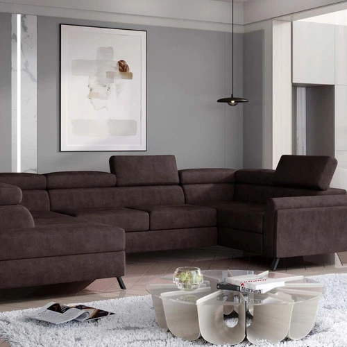 Daugiafunkcė kampinė sofa su patogia lova