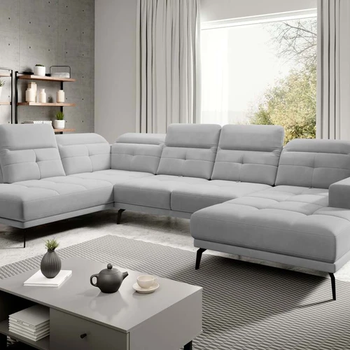 EL4287 – originali kampinė sofa su 18 cm kojelėmis
