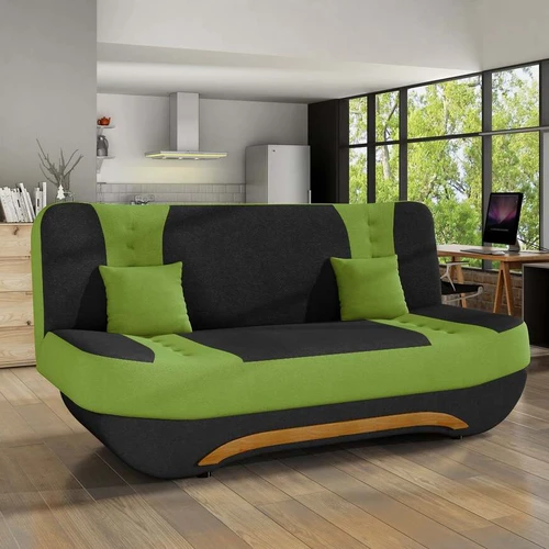Originali dizaino sofa su medine lentjuoste