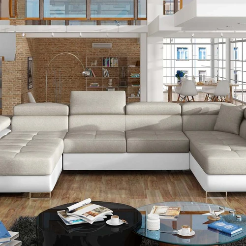 EL4772 – erdvi ir minkšta sofa su reguliuojamomis galvos atramomis