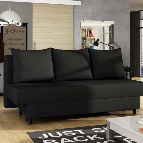 Elegantiška EL5005 sofa su didelėmis pagalvėmis