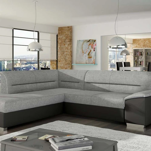 Daugiafunkcė kampinė sofa su miegojimo funkcija