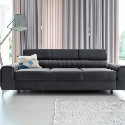 Elegantiška EL5456 sofa su kolekcijos audiniais