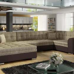 Sofa EL6798 - U formos minkšti kampai