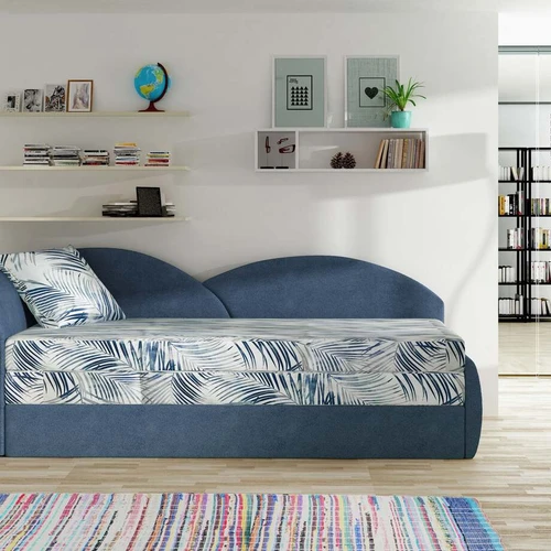 Vaikų kambario puošmena – EL8200 sofa su vientiso atspalvio apdaila