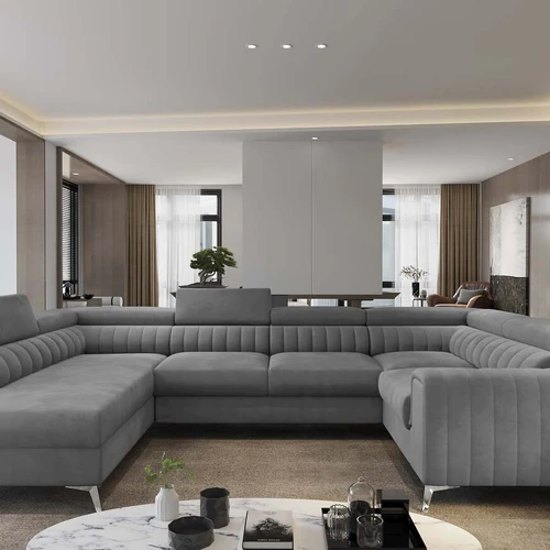 Sofa EL8461 su delfino išskleidimo mechanizmu ir spalvų pasirinkimu