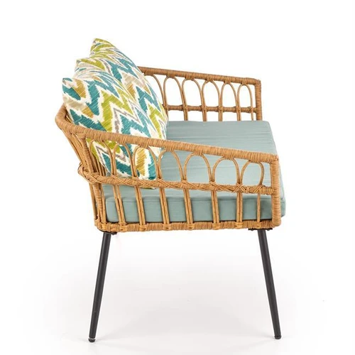 Patogi ir tvirta rotanginė kėdė su moderniu dizainu