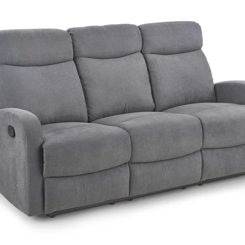Ergonominė audinio sofa, idealiai tinka mažiems kambariams
