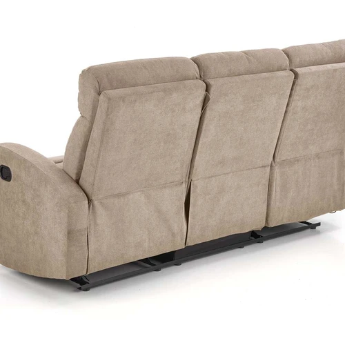 Kompaktiška smėlio spalvos sofa, puikiai tinka bet kuriai erdvei