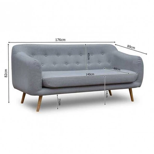 Patogi sofos sėdynė su zigzaginėmis spyruoklėmis