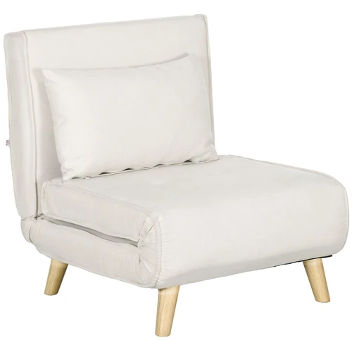 Sofa-lova, 3 viename, Smėlio, 72 × 78 × 79 cm