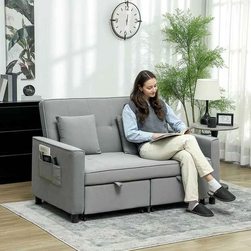 Moderni sofa-lova: krėslas, šezlongas ir lova
