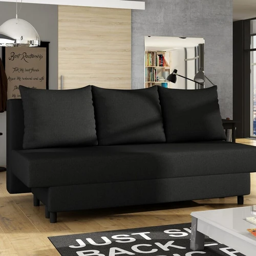 Sofa lova Amaza, juoda