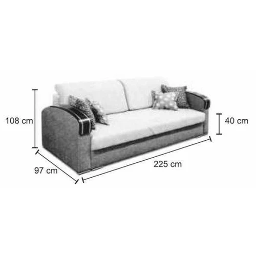 Moderni sofa su pristatymu per 18-25 d.d.