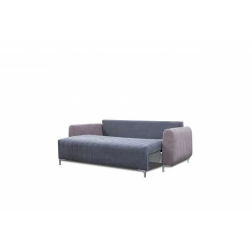 Plati sofos lova AS 21 su metalinėmis kojelėmis ir spalvų pasirinkimu