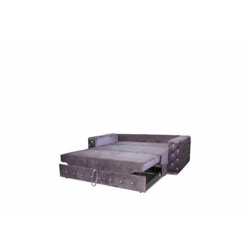 Praktiška sofos lova AS 24 su plastikinėmis kojelėmis