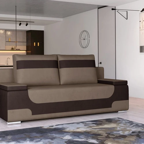 Sofa lova EL1186, ruda