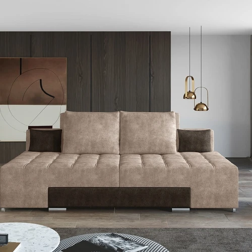 Sofa lova EL1524, ruda