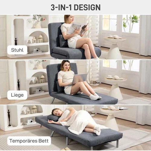 Sofa-lova, Fotelis-lova, 80 × 83 × 75 cm - Sofos-lovos