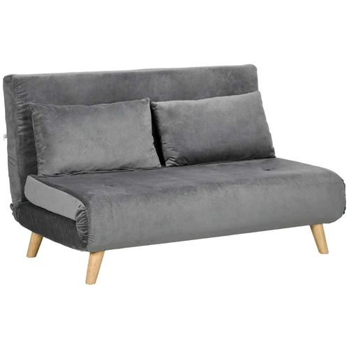 Sofa-lova Homcom 130x78x79cm., tamsiai pilkos spalvos