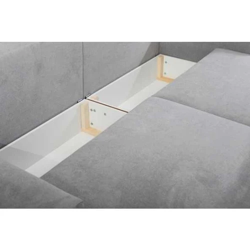 Plati 250 cm sofa lova su patalynės dėže