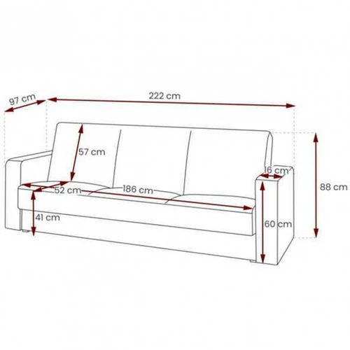 Dviaukštė lova su atlošu ir porankiais – erdvus miegamasis